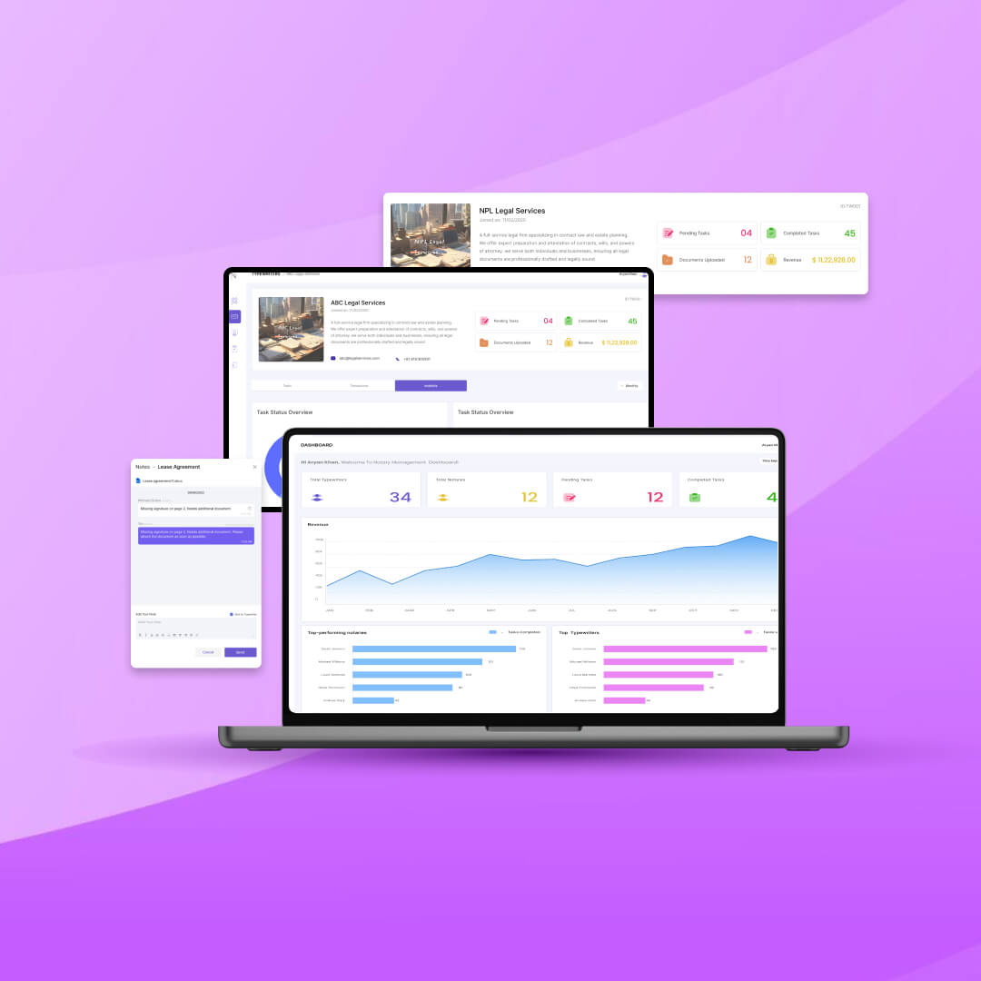 Smart Notary Management Solution