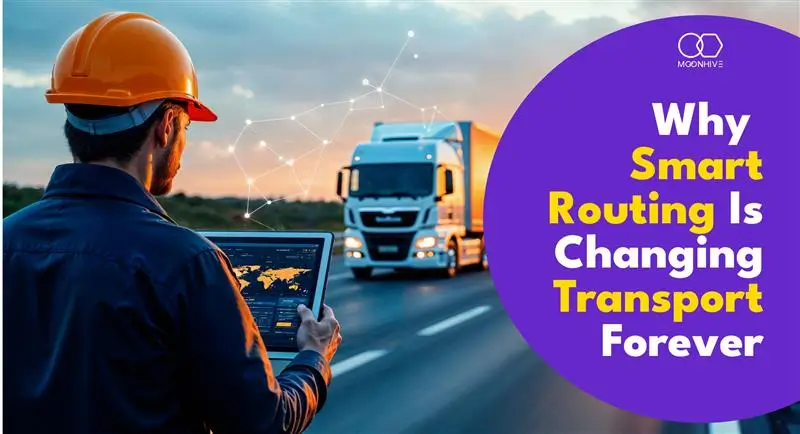 Smart routing in logistics with optimized delivery routes